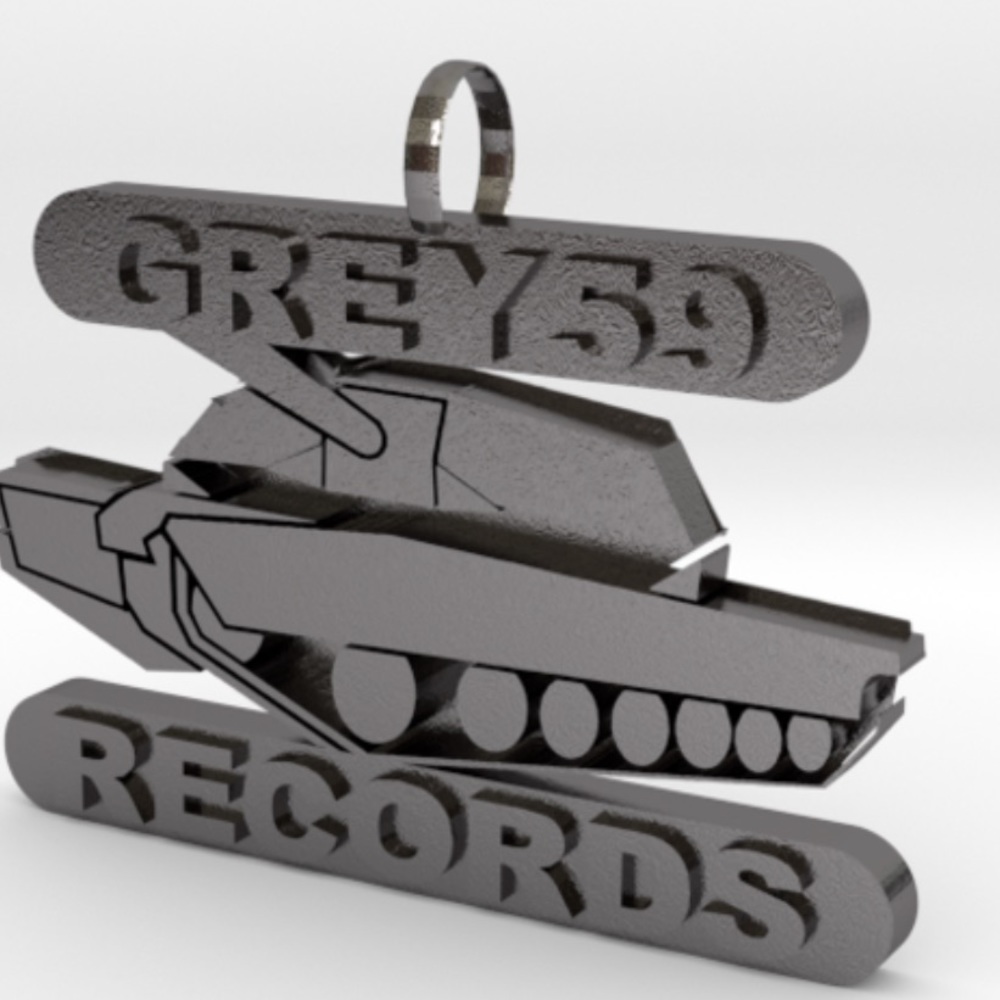 G59 Records Tank Pendant Chain